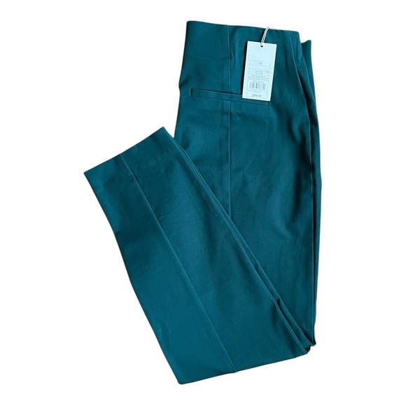 A New Day Green Stretch Pants – Size 10 – New with Tags - Picture 1 of 4